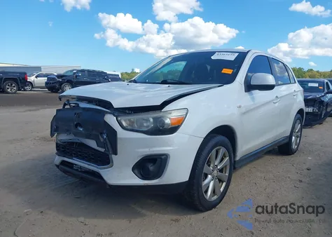 2015 Mitsubishi Outlander Sport Es from USA, damaged, VIN 4A4AR3AU0FE030116